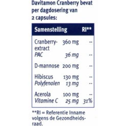 Davitamon Cranberry -Health Plus Verkoop 1008789 4