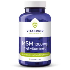 Vitakruid Msm 1000 Mg Vitamine C