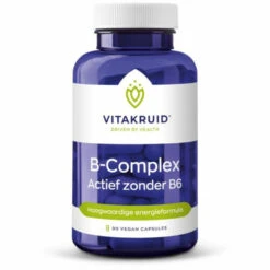 Vitakruid B-Complex Actief Zonder B6