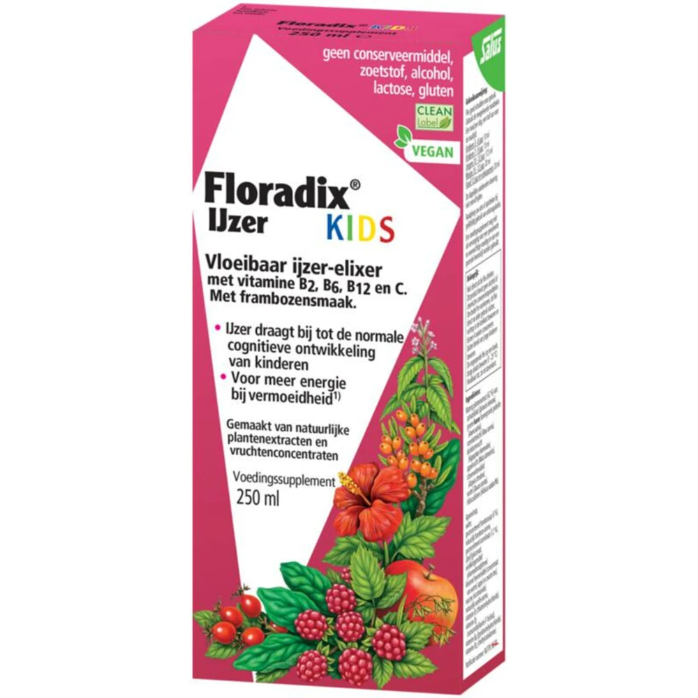 Floradix IJzer Elixer Kids 1 Floradix IJzer Elixer Kids