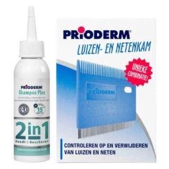 Prioderm Shampoo Plus + Luizen- En Netenkam Pakket
