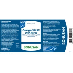 Bonusan Omega 3 MSC DHA Forte -Health Plus Verkoop 1033018 3