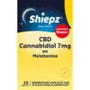 2x Shiepz Melatonine Met 7 Mg CBD