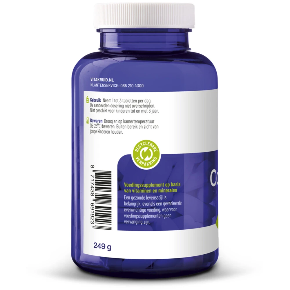 Vitakruid Calcium 400 & D3 Uit Rode Alg 2 Vitakruid Calcium 400 & D3 Uit Rode Alg - Afbeelding 2