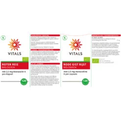 Vitals Rode Gist Rijst Bio -Health Plus Verkoop 1054492 3