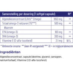 Vitakruid Omega 3 1000 TG Vegan -Health Plus Verkoop 1058227 4