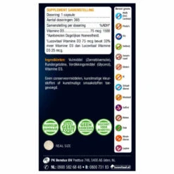 Lucovitaal Vitamine D3 D3 75mcg (3000IE) Forte -Health Plus Verkoop 1067595 3