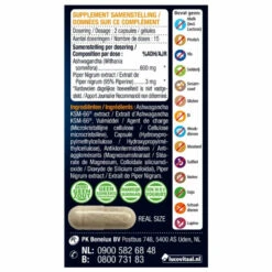 3x Lucovitaal Ashwagandha KSM-66 Super -Health Plus Verkoop 1069140 3