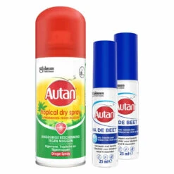 Autan Insectenspray Tropical Dry En 2x Na De Beet Gel Pakket