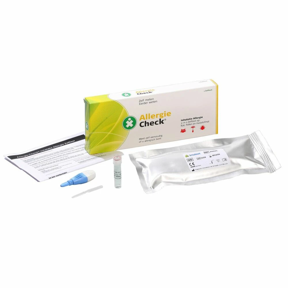 Testjezelf.nu AllergieCheck 3-in-1 Inhalatie 2 Testjezelf.nu AllergieCheck 3-in-1 Inhalatie - Afbeelding 2