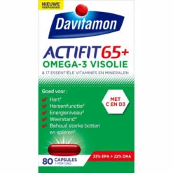 Davitamon Actifit 65+ Omega-3 Visolie