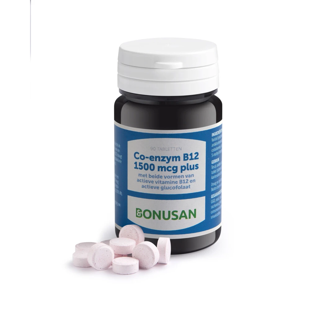Bonusan Co Enzym B12 1500mcg Plus 2 Bonusan Co Enzym B12 1500mcg Plus - Afbeelding 2