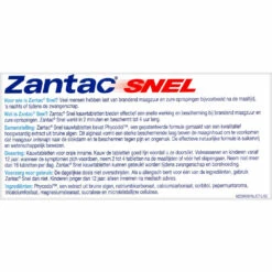 3x Zantac Snel Kauwtabletten -Health Plus Verkoop 965573 4
