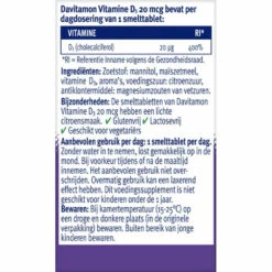 2x Davitamon Vitamine D3 Forte -Health Plus Verkoop 968825 4
