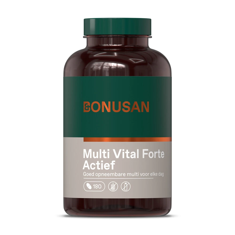 2x Bonusan Multi Vital Forte Actief 1 2x Bonusan Multi Vital Forte Actief