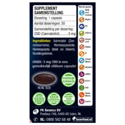 Lucovitaal CBD Cannabidiol 5 Mg -Health Plus Verkoop 984246 3
