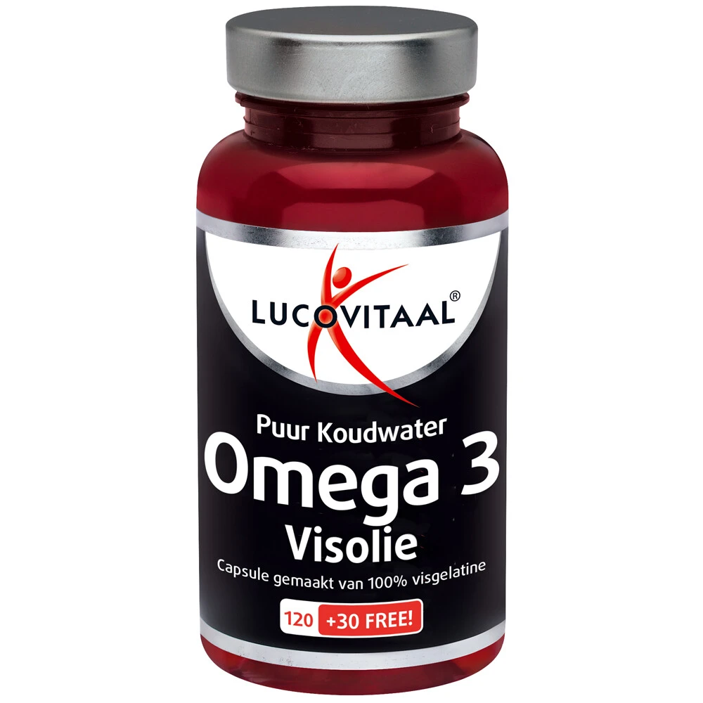 Lucovitaal Omega 3 Visolie Puur Koudwater 1 Lucovitaal Omega 3 Visolie Puur Koudwater