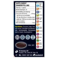 Lucovitaal Curcumine CBD -Health Plus Verkoop 993172 3