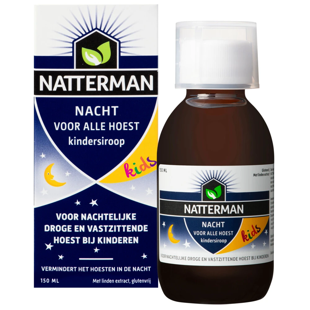 Natterman Alle Hoest Nacht Kindersiroop 2 Natterman Alle Hoest Nacht Kindersiroop - Afbeelding 2