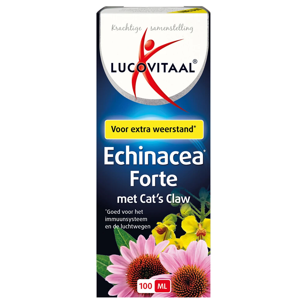 3x Lucovitaal Echinacea Forte Met Catu0027s Claw 1 3x Lucovitaal Echinacea Forte Met Catu0027s Claw