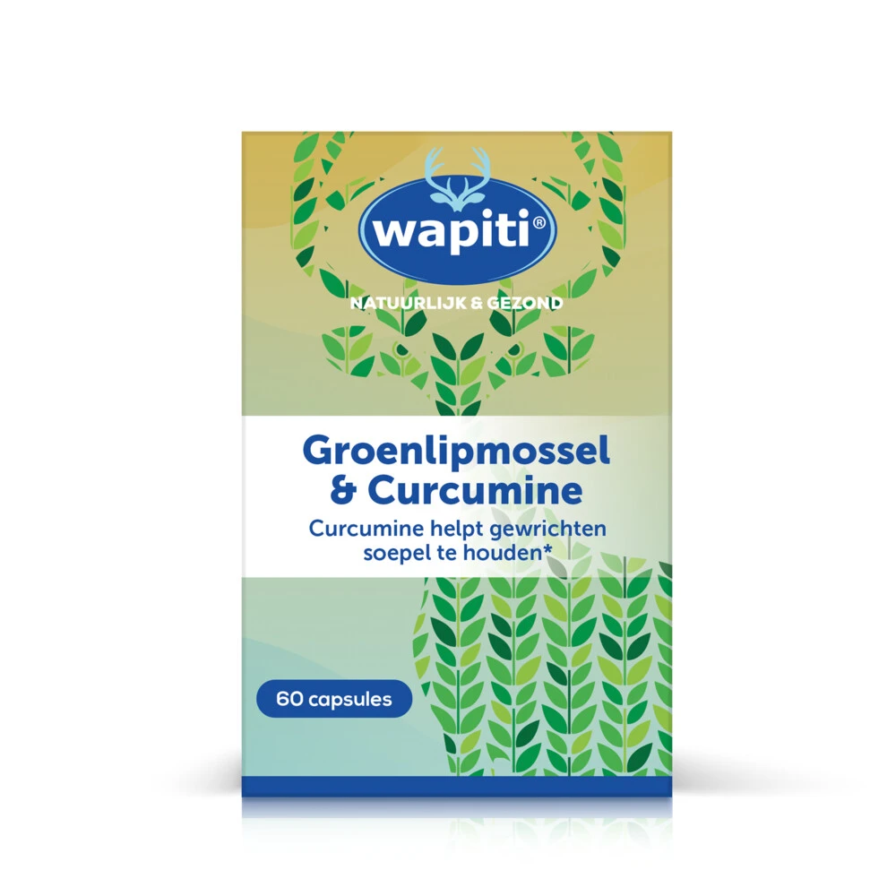 Wapiti Groenlipmossel Curcum 1 Wapiti Groenlipmossel Curcum