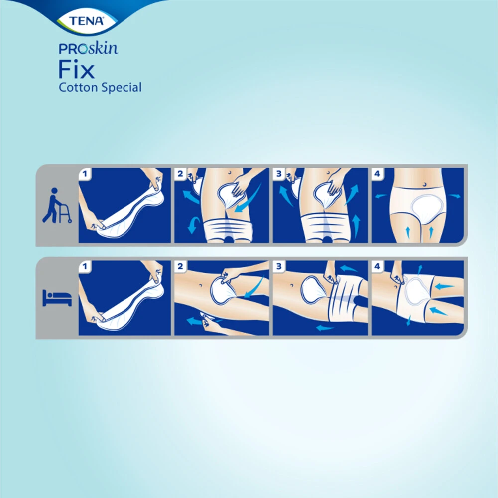 3x TENA Fix Cotton Special Extra Large 4 3x TENA Fix Cotton Special Extra Large - Afbeelding 4